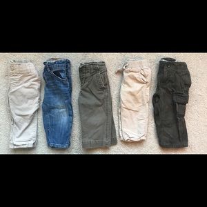 Lot of 12-18 month boys pants, all baby Gap!